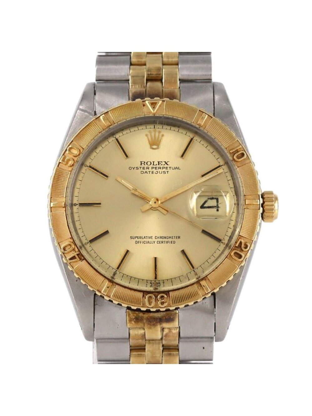 Rolex Thunderbird Stainless Steel Yellow Gold Automatic